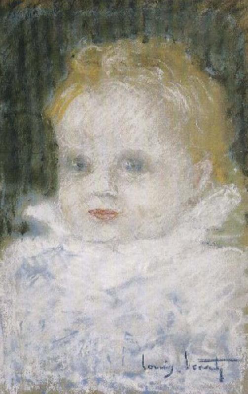 Louis Lcart Portrait of a child oil painting image